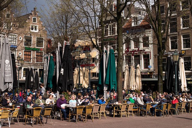 Amsterdam is hot, in many ways