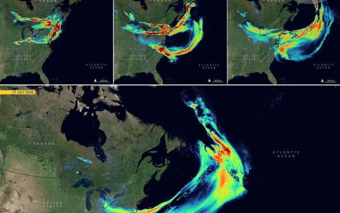 Canadian smoke July 2026