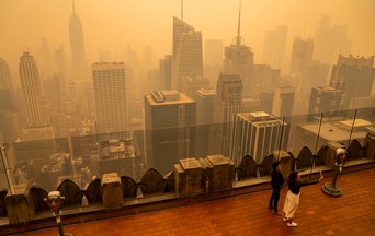 Canadian wildfire smoke