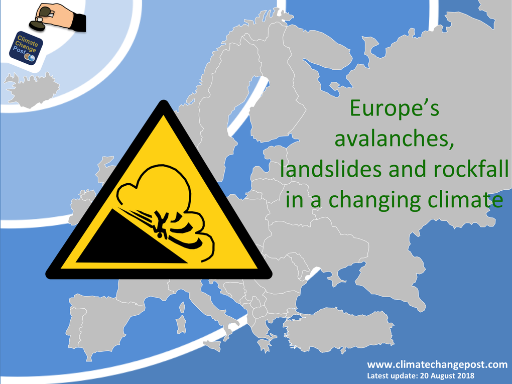 Avalanches, landslides and rockfall