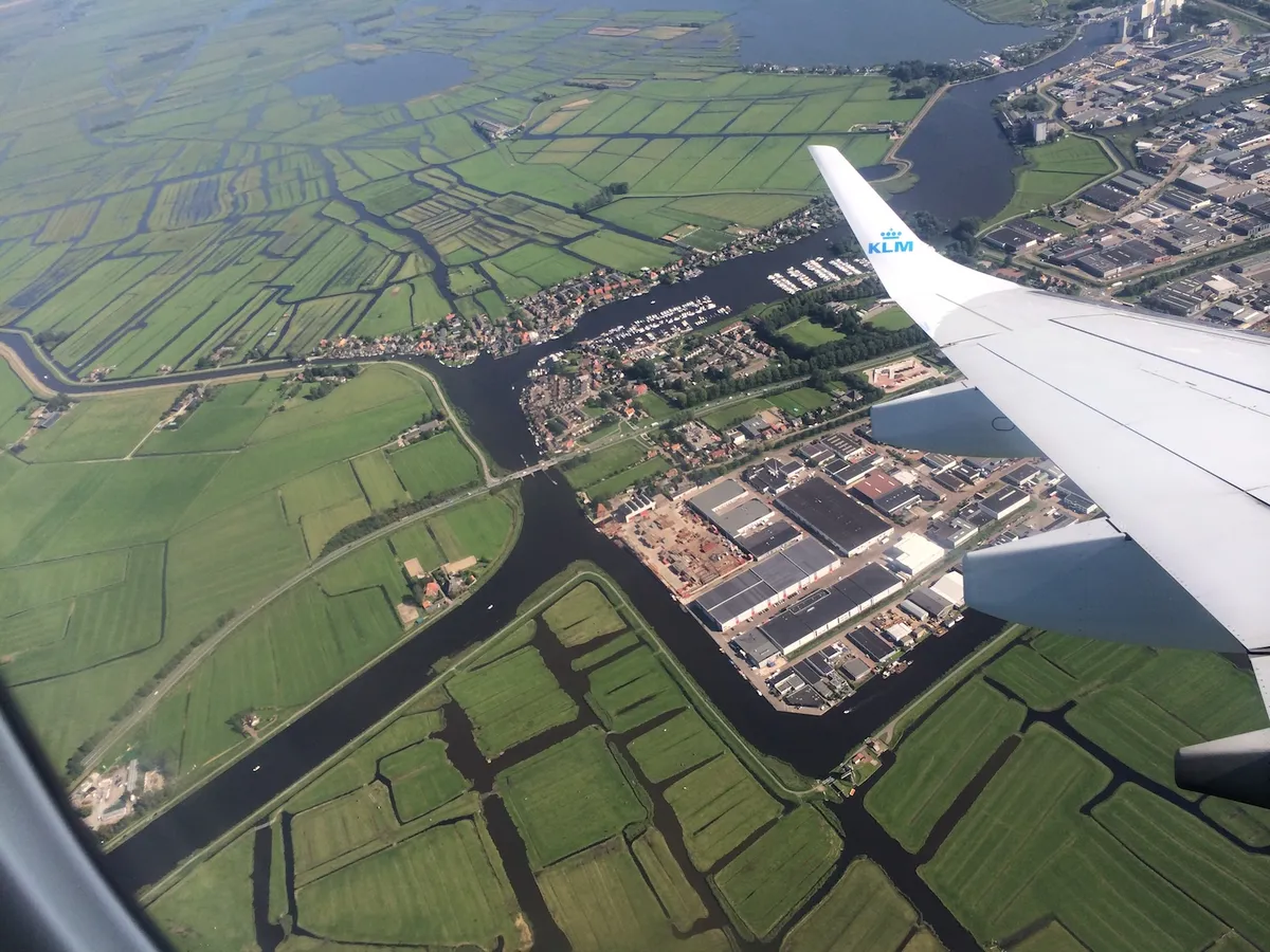 Drained peatlands in the Netherlands