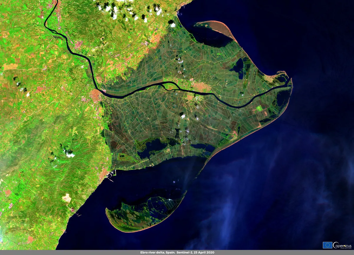 Ebro river delta
