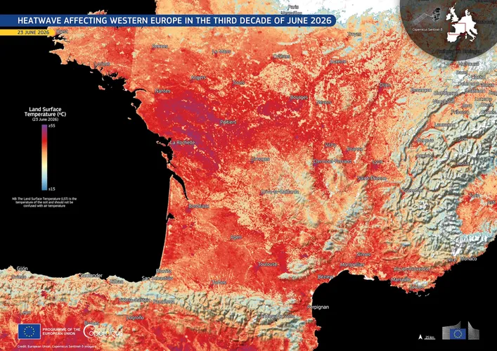 Heatwave June 23 2026