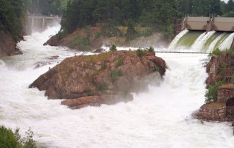 How to anticipate climate change in large infrastructure projects - Examples from Swedish reservoirs