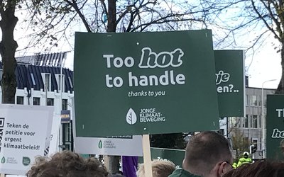 Protest against global warming