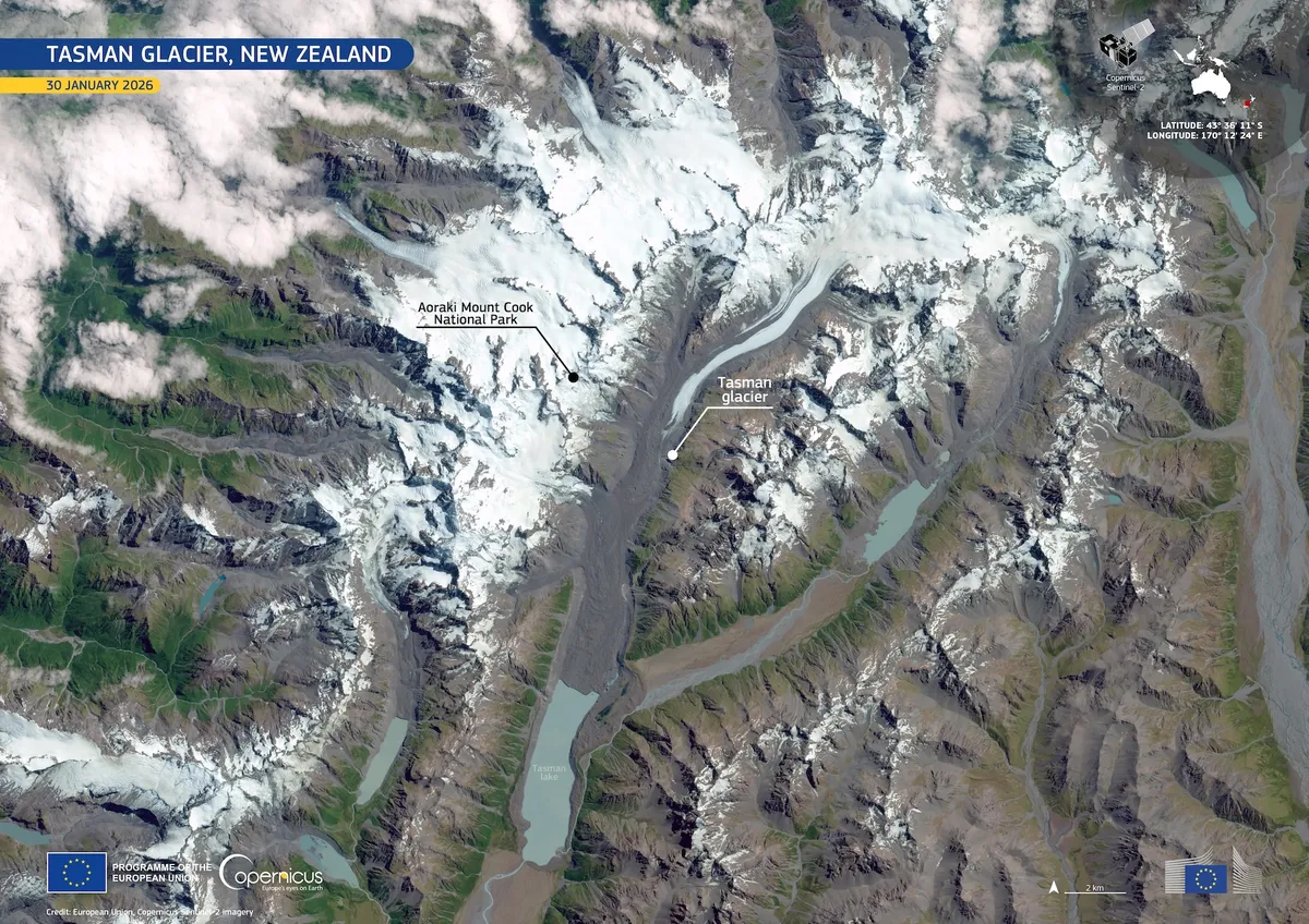 Tasman Glacier
