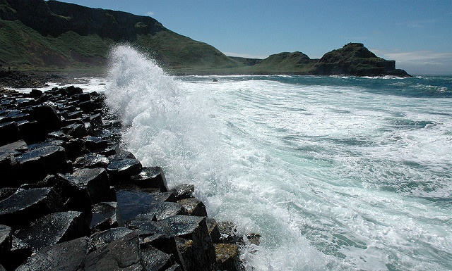 Lower wind speed and waves along the Irish coast this century 