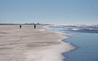 How much will Europe’s sandy beaches erode when sea level rises?